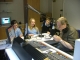 Students attending the studios for HRN's 'Exchange Radio' project which saw HRN go into schools and train students who would then attend our studio and in most cases do a 'Live' show